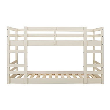 Forest Gate Twin Bunk Bed in White. View a larger version of this product image.