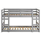 Alternate image 3 for Forest Gate Twin Bunk Bed in Grey