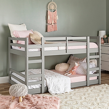 Forest Gate Twin Bunk Bed in Grey. View a larger version of this product image.