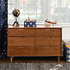 Alternate image 5 for Forest Gate&trade; Diana 6-Drawer Solid Wood Dresser in Caramel