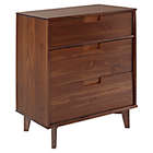 Alternate image 0 for Forest Gate&trade; Diana Solid Wood 3-Drawer Dresser in Walnut