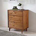 Alternate image 1 for Forest Gate&trade; Diana Solid Wood 3-Drawer Dresser in Caramel