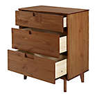 Alternate image 3 for Forest Gate&trade; Diana Solid Wood 3-Drawer Dresser in Caramel