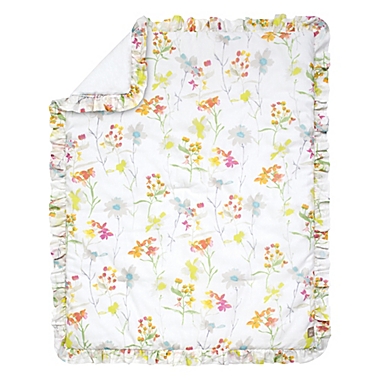 Trend Lab&reg; Wildflowers 3-Piece Crib Bedding Set. View a larger version of this product image.