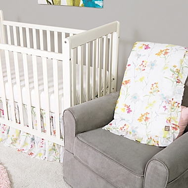 Trend Lab&reg; Wildflowers 3-Piece Crib Bedding Set. View a larger version of this product image.
