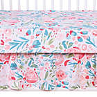 Alternate image 5 for Trend Lab&reg; Painterly Floral 3-Piece Crib Bedding Set