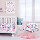 Alternate image 6 for Trend Lab&reg; Painterly Floral 3-Piece Crib Bedding Set