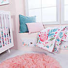 Alternate image 8 for Trend Lab&reg; Painterly Floral 3-Piece Crib Bedding Set