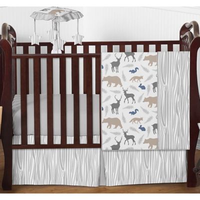 sweet jojo woodland crib bedding