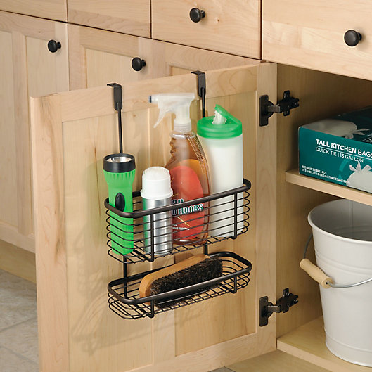 Alternate image 1 for iDesign® Axis Over the Cabinet Basket Organizer