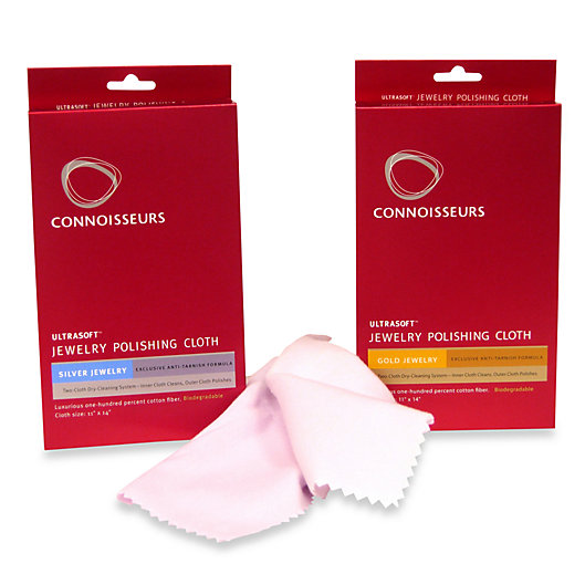 Alternate image 1 for Connoisseurs® Jewelry Polishing Cloth Kit