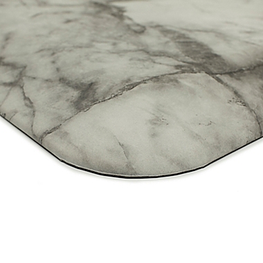 Mohawk Home&reg; Marble Lux Ultra Cushion Kitchen Mat in Grey/White. View a larger version of this product image.