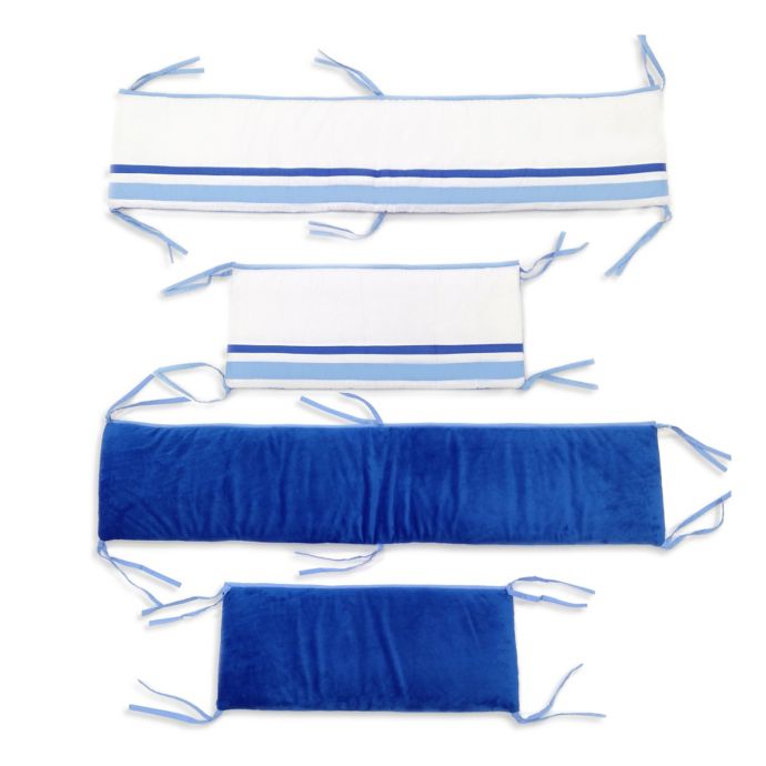 One Grace Place Simplicity Crib Bumper In Blue Bed Bath Beyond