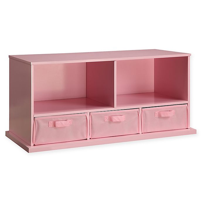 Badger Basket 3-Basket Stackable Shelf Storage Cubby | buybuy BABY