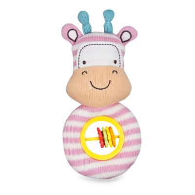 living textiles baby rattle