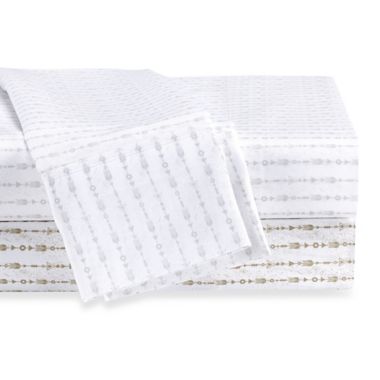 Home Collection Beaded Arrows Full Sheet Set in Sage. View a larger version of this product image.