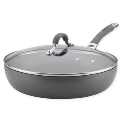 covered non stick skillet