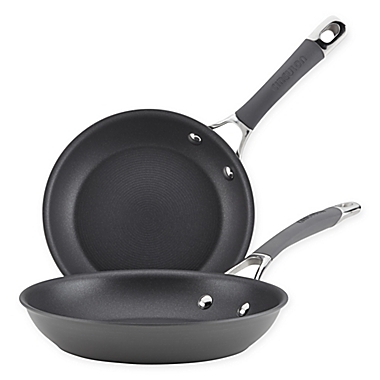 Circulon Radiance Nonstick Hard-Anodized 2-Piece Skillet Set in Grey. View a larger version of this product image.