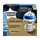 Alternate image 4 for Tommee Tippee Closer to Nature 2-Pack 9 oz. Decorated Baby Bottle in Blue