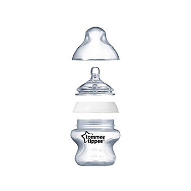 Tommee Tippee Closer to Nature 5 oz. Stage 1 Wide Neck Baby Bottle. View a larger version of this product image.