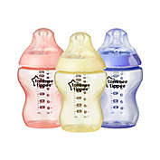 Tommee Tippee Closer to Nature 3-Pack 9 oz. Color My World Bottle in Pink Assortment