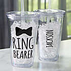 Alternate image 0 for Ring Bearer Personalized Acrylic Insulated Tumbler