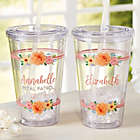 Alternate image 0 for Flower Girl Personalized Acrylic Insulated Tumbler