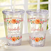 Flower Girl Personalized Acrylic Insulated Tumbler