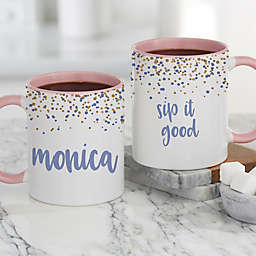 Sparkling Name Personalized 11 oz Coffee Mug