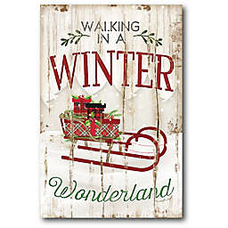 Courtside Market™ Winter Wonderland 12-Inch x 1.5-Inch Framed Wrapped Canvas