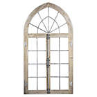 Alternate image 0 for Arched Window Door (Farmhouse) 2.5-Inch x 52.75-Inch Wall Art in Brown