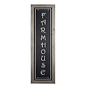 Farmhouse 12-Inch x 40-Inch Vintage Framed Wall Art
