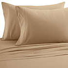 Alternate image 0 for Micro Flannel&reg; Solid Twin XL Sheet Set in Chino