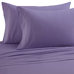 Micro Flannel® Solid California King Sheet Set in Amethyst