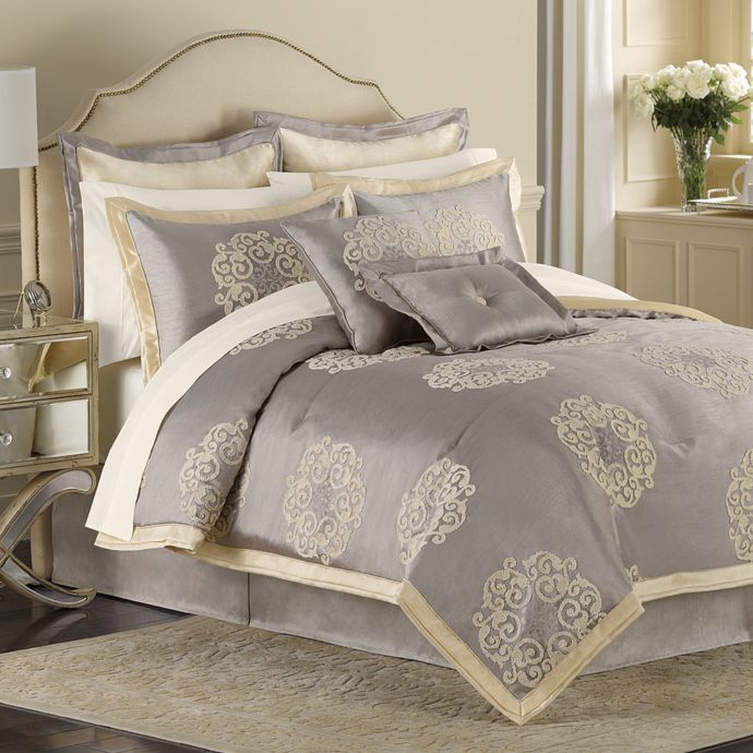 Crewel 12 Piece Comforter Super Set Bed Bath Beyond