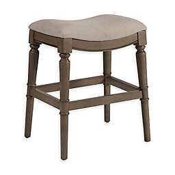 Bee &amp; Willow&trade; Normandy 26-Inch Backless Saddle Counter Stool in Grey