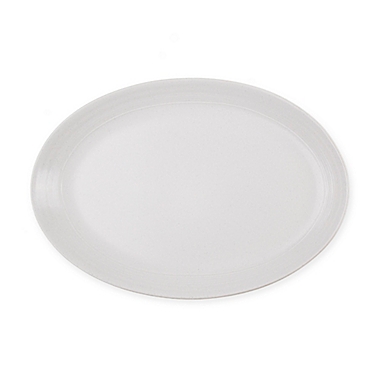 Bee & Willow&trade; Milbrook 14-Inch Oval Platter in White. View a larger version of this product image.
