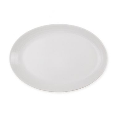 Bee & Willow&trade; Milbrook 14-Inch Oval Platter in White. View a larger version of this product image.