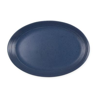 serving tray blue