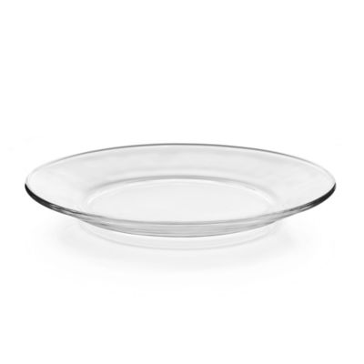 Libbey&reg; Glass Moderno Dessert Plates in Clear (Set of 12)