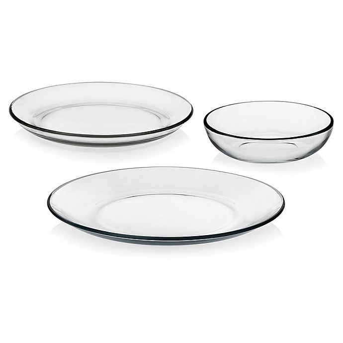 clear glass dishes made in usa