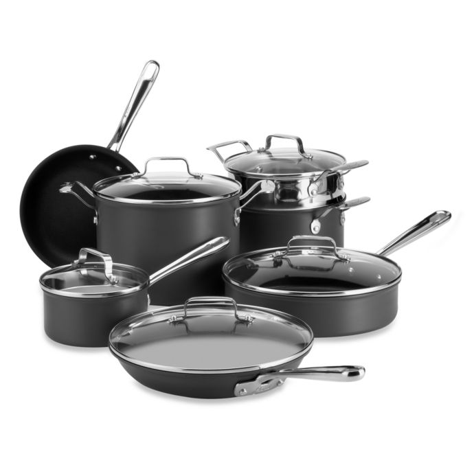 Emerilware 12-Piece Hard Anodized Nonstick Cookware Set | Bed Bath & Beyond