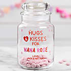 Alternate image 0 for Hugs &amp; Kisses Personalized Candy Jar