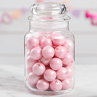 Hugs &amp; Kisses Personalized Candy Jar. View a larger version of this product image.
