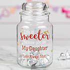 Alternate image 0 for You Make Life Sweet Personalized Candy Jar