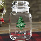 Alternate image 1 for Christmas Tree Personalized Candy Jar