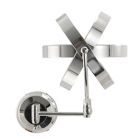 Alternate image 5 for Zadro&trade; 10X/1X Dual-Sided Round LED Lighted Wall Mount Mirror in Chrome