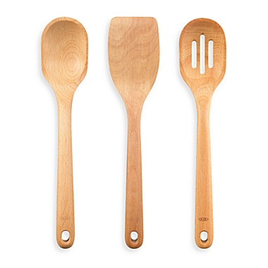 OXO Good Grips&reg; 3-Piece Wooden Utensil Set. View a larger version of this product image.