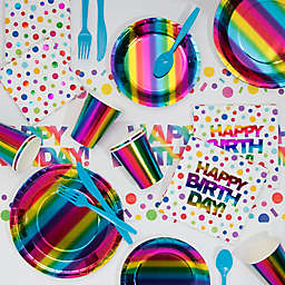 Creative Converting™ 81-Piece Rainbow Party Supplies Kit