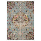 Novelle Home Jewel 5&#39;3&quot; X 7&#39;7&quot; Area Rug in Blue
